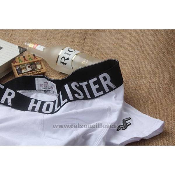 Boxer Hollister Hombre Blanco 